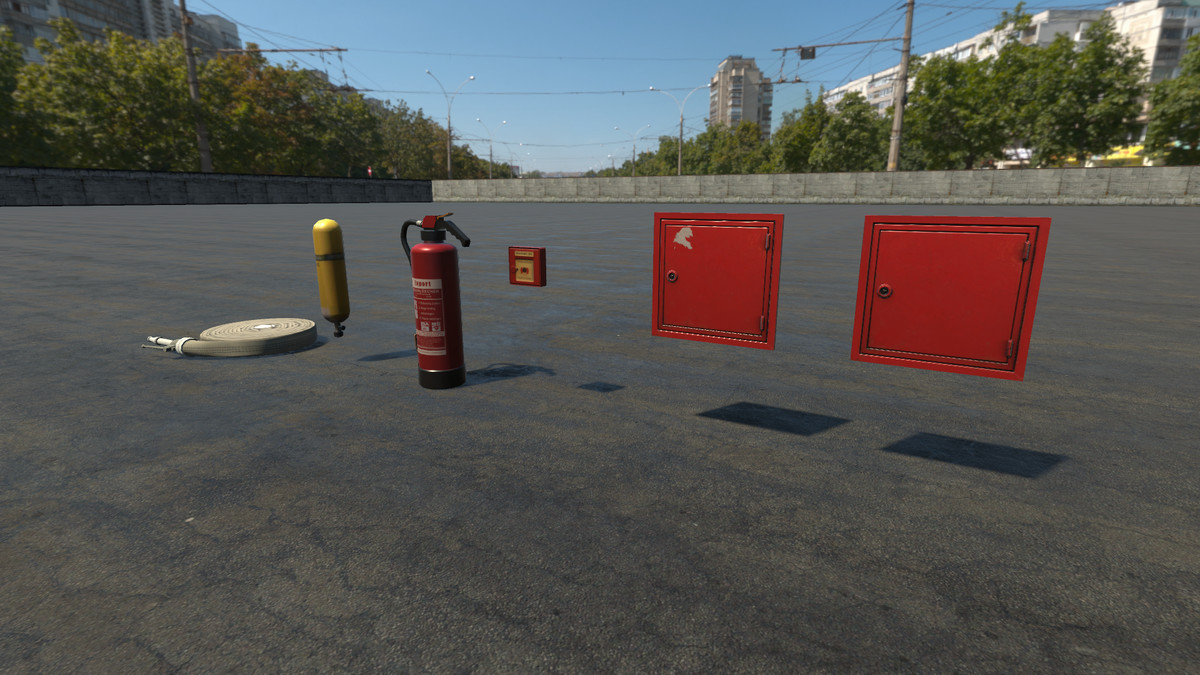 Firefighting Props Collection