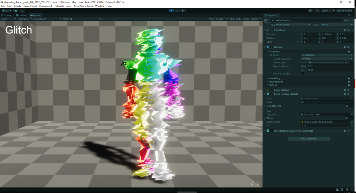 Character Shader Pack 3.0 - HDRP