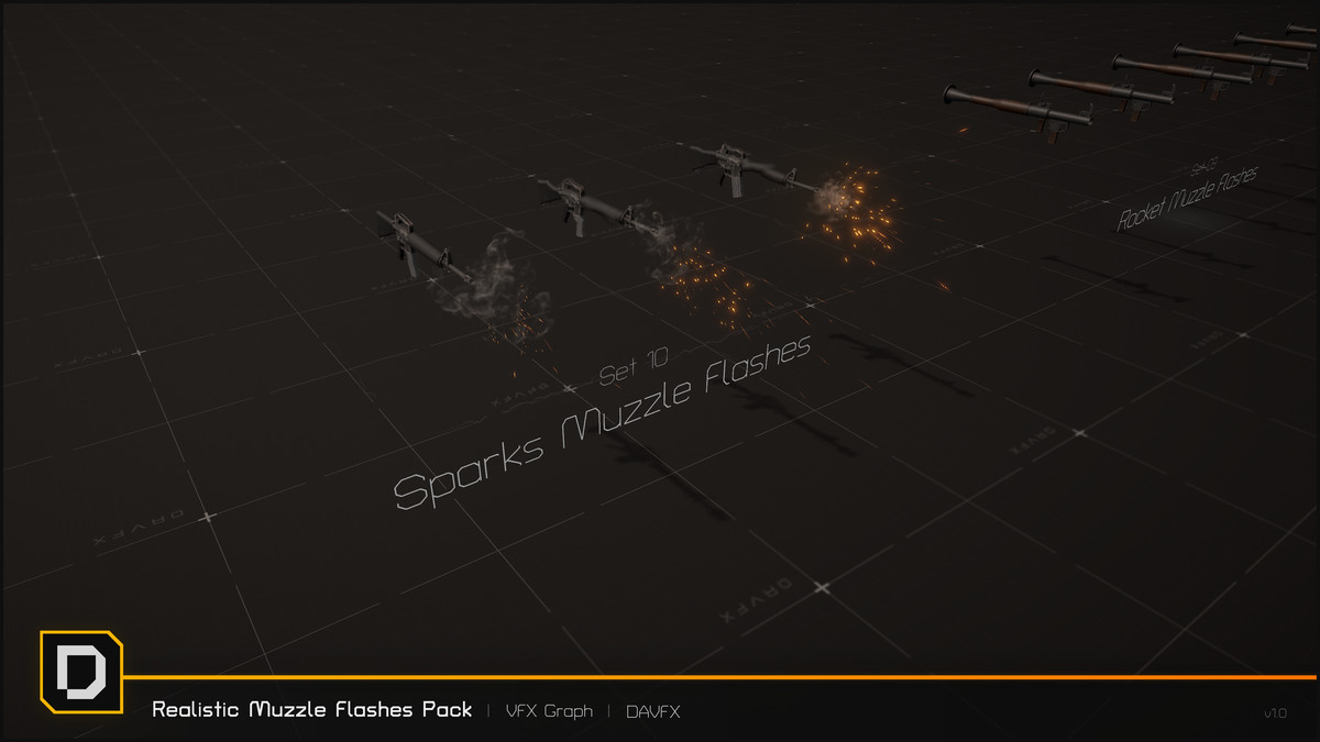 Realistic Muzzle Flashes Pack