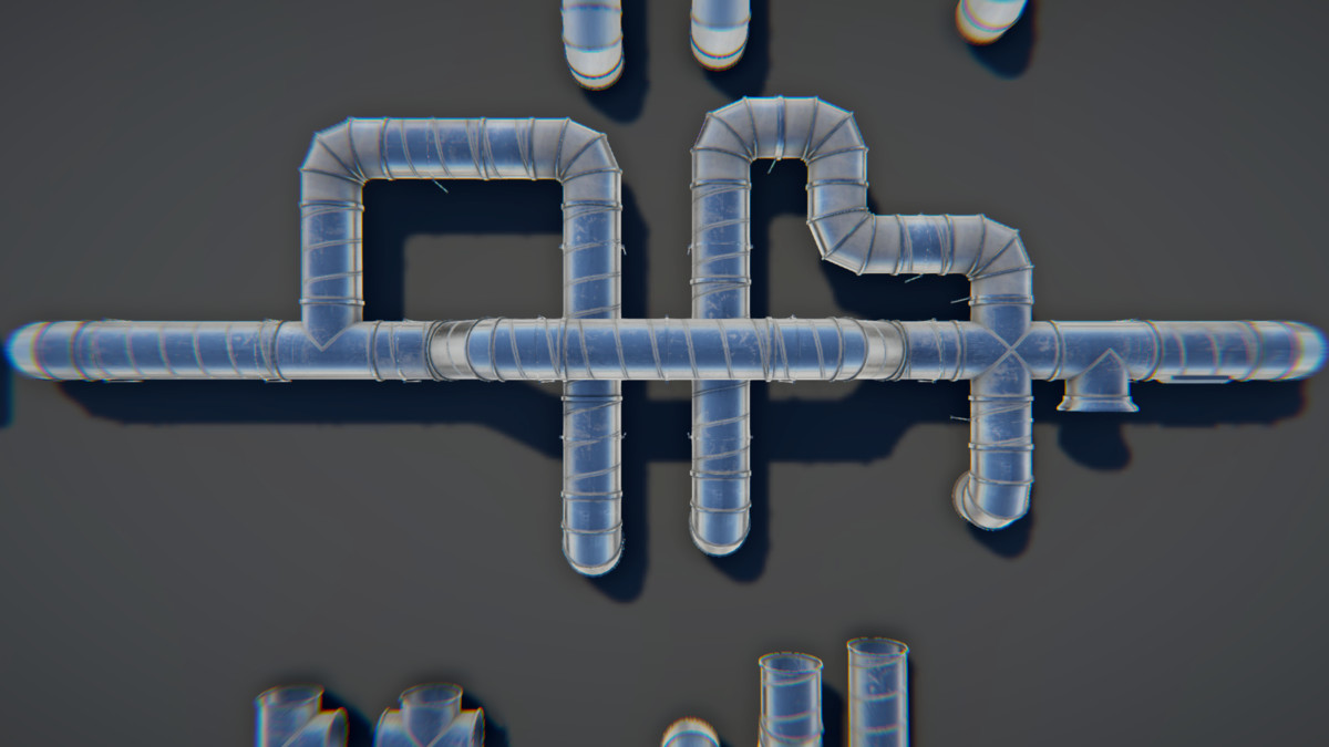 Modular Industrial Air Duct System