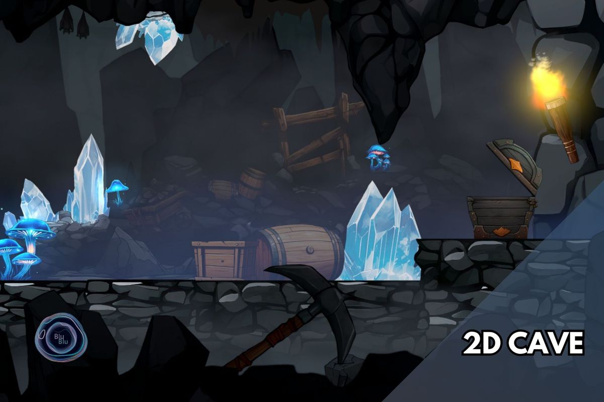 2D Platformer Assets Bundle 580+ Assets