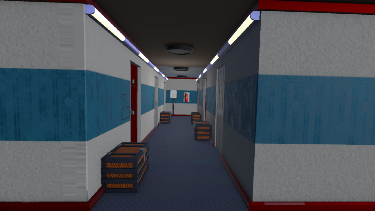 Spaceship With Interior