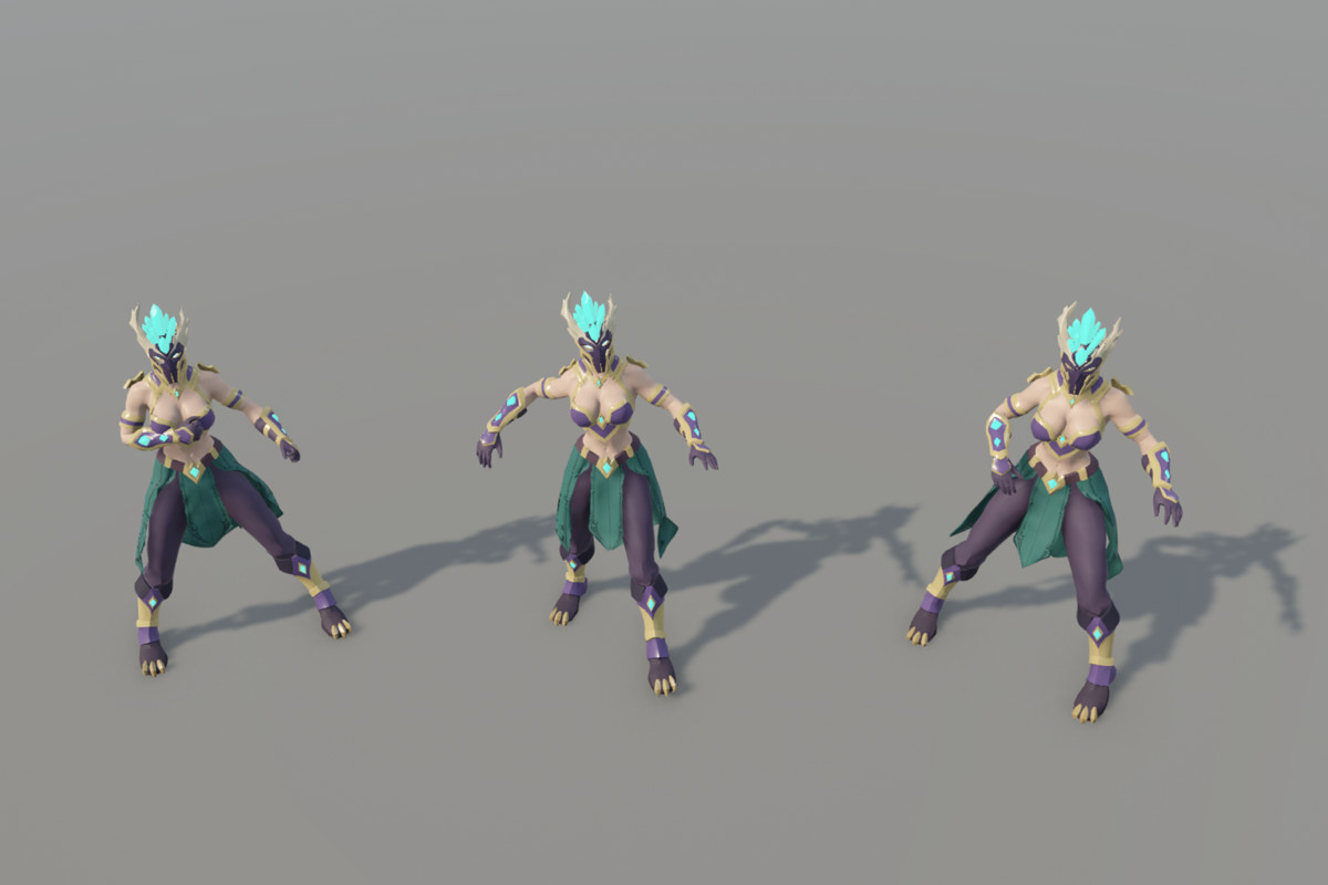 Stylized Modular Characters – Fantasy Mage Pack