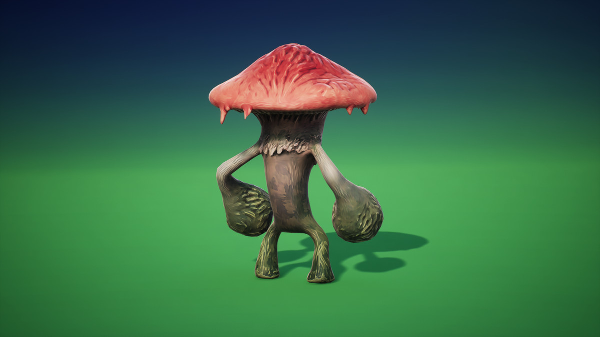 Toadstool Character