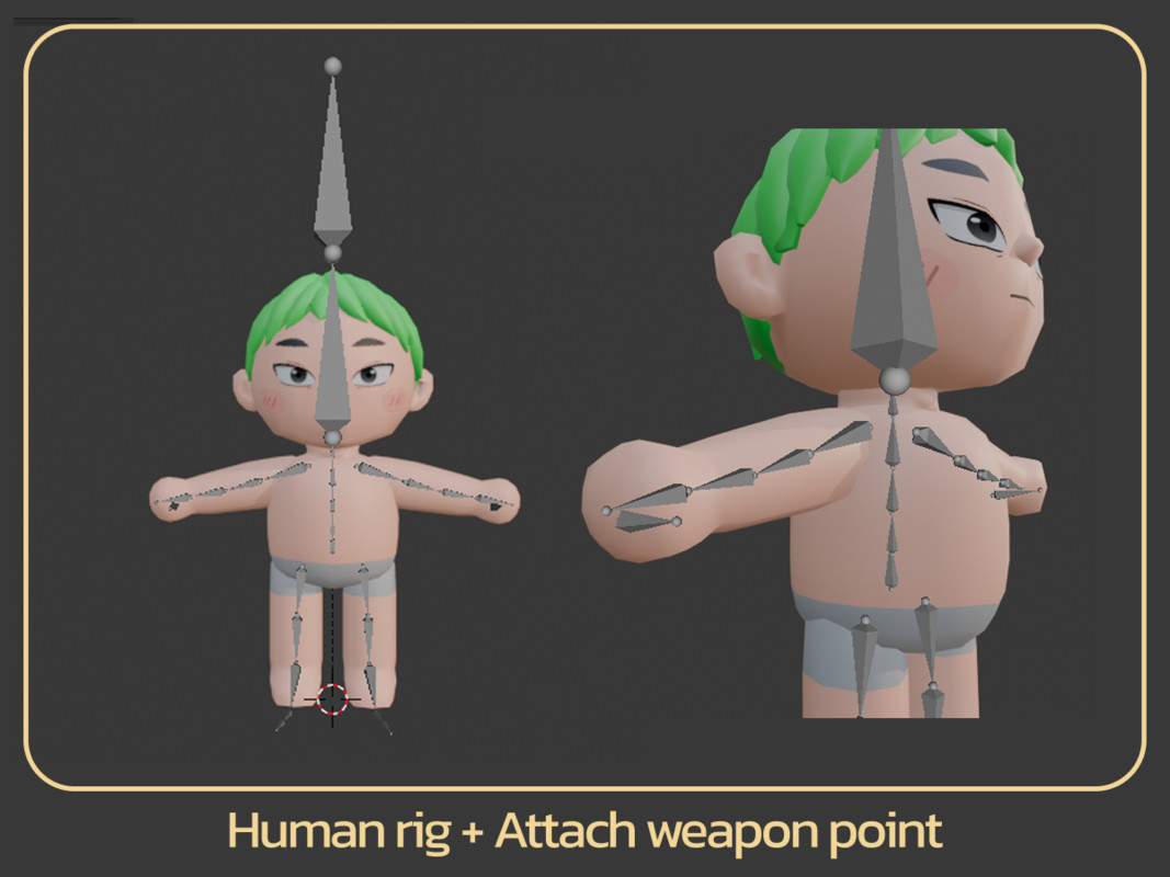 Character Generator Animation pack