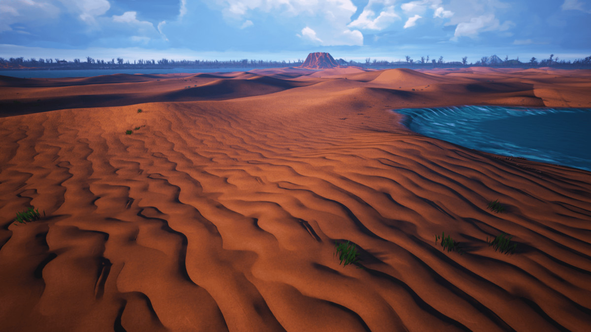 Stylized Multi-Biome Landscape