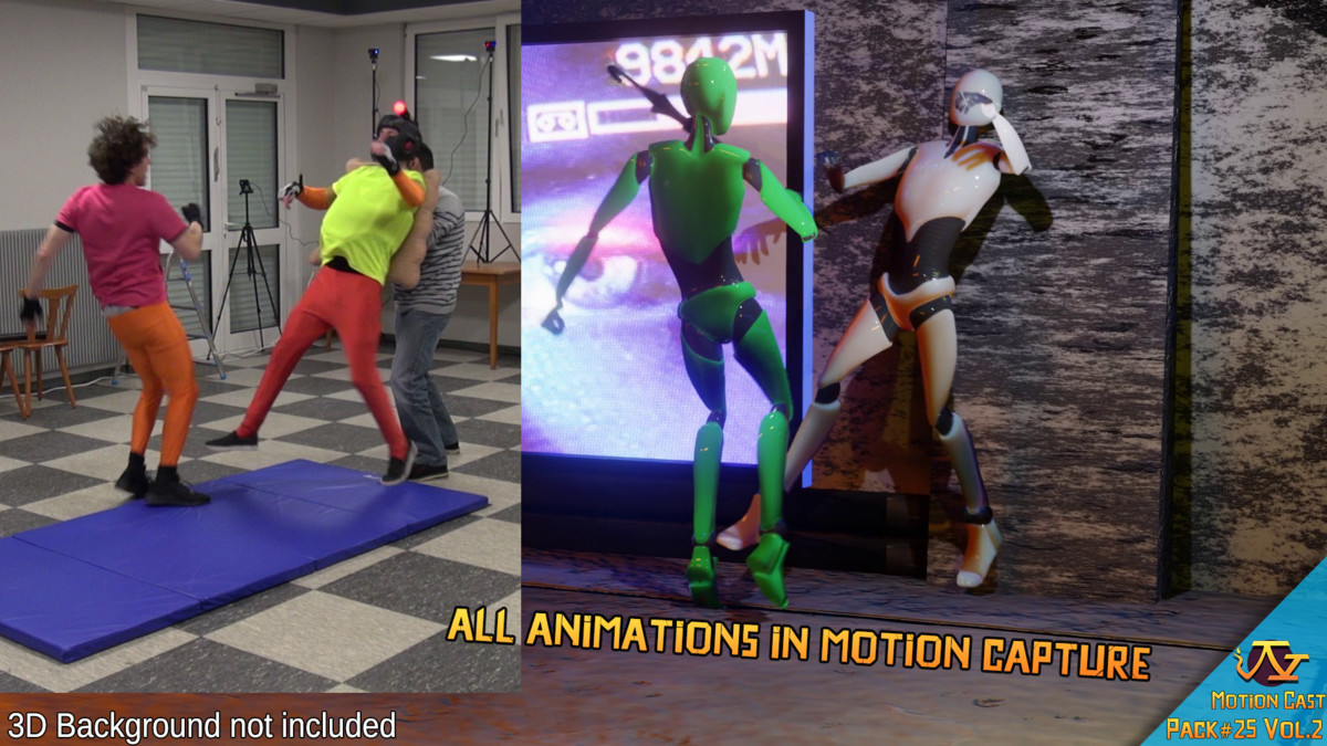 Brutal Finish Kill animations (Motion Cast#25 Vol.2)