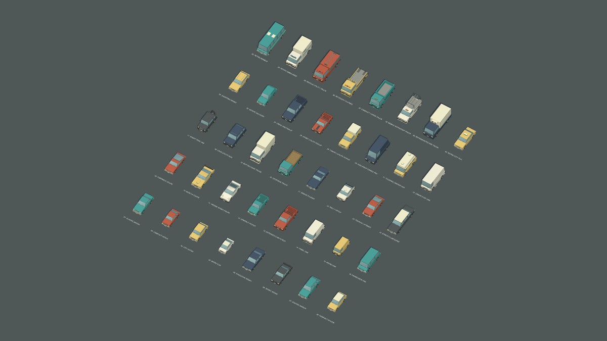 FrostDrive - Low Poly Retro Cars