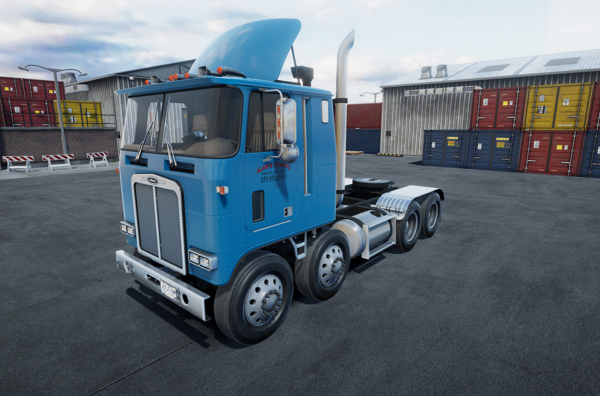 TwinSteer cabover truck