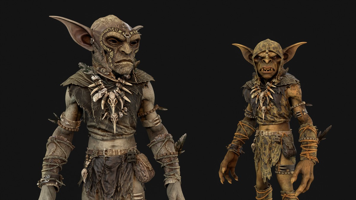 Goblin Archer Game Ready