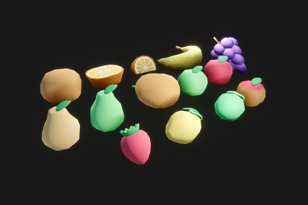 Cozy House Bundle - Goodies! Stylized Low Poly 3D Modular Pack