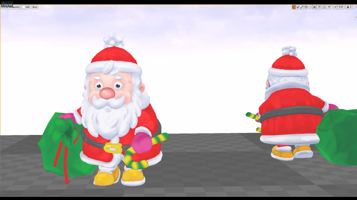 santa claus 24 animations