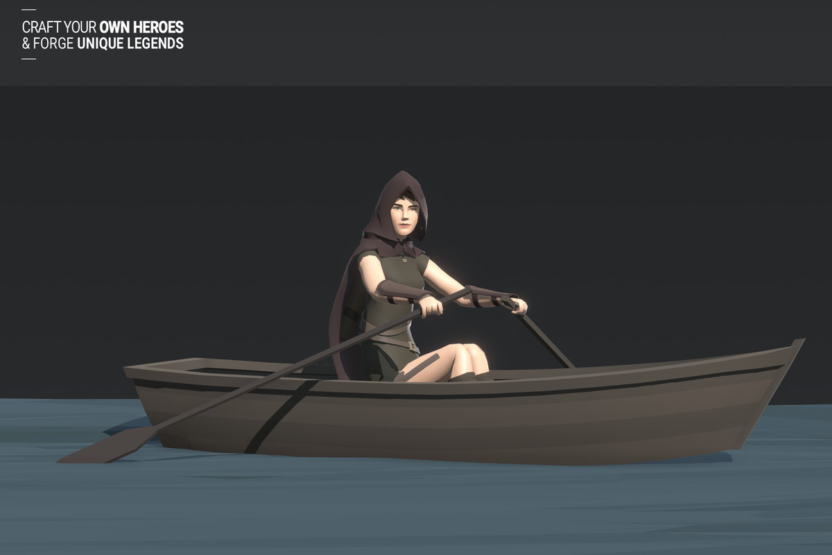 Polyquest Heroes: Warrior I Huntress