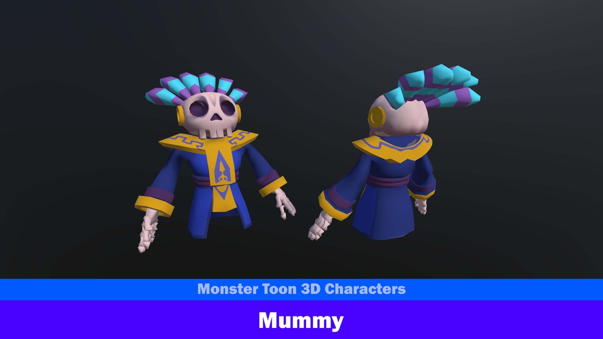 Monster Toon 3D Characters