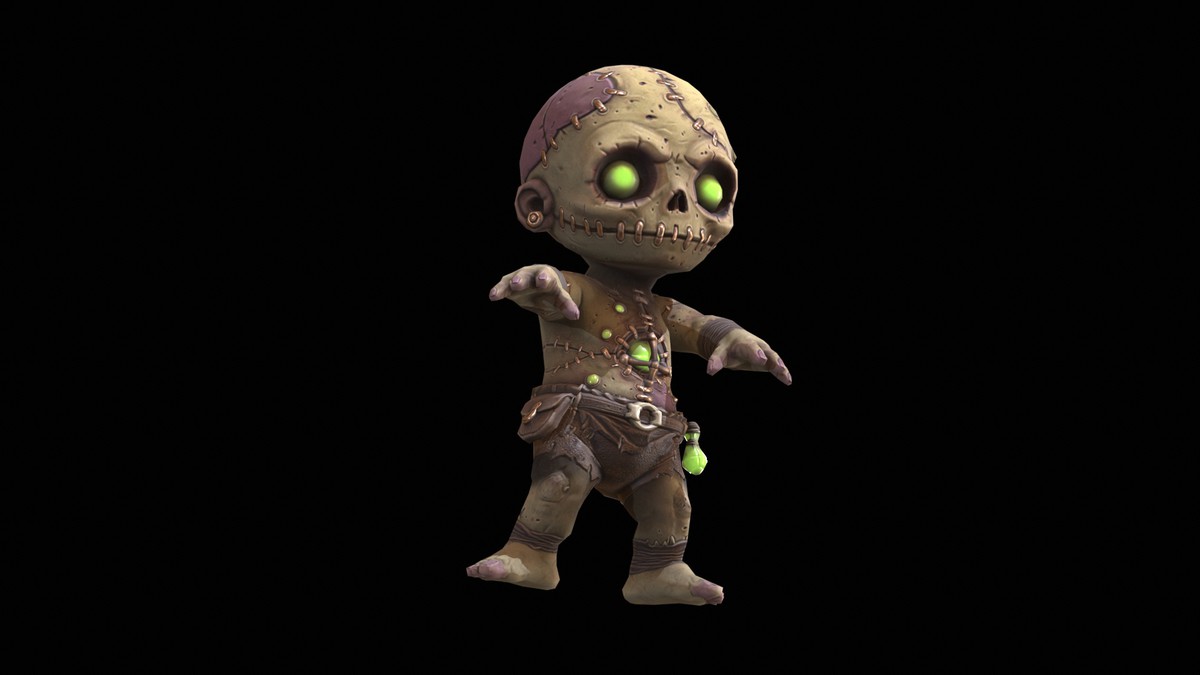 Chibi Necro Zombie Boy