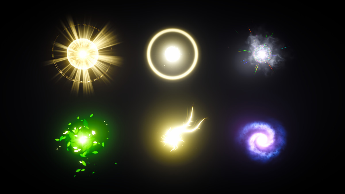 Elemental Orbs VFX - 57 Real-Time Magic Orbs
