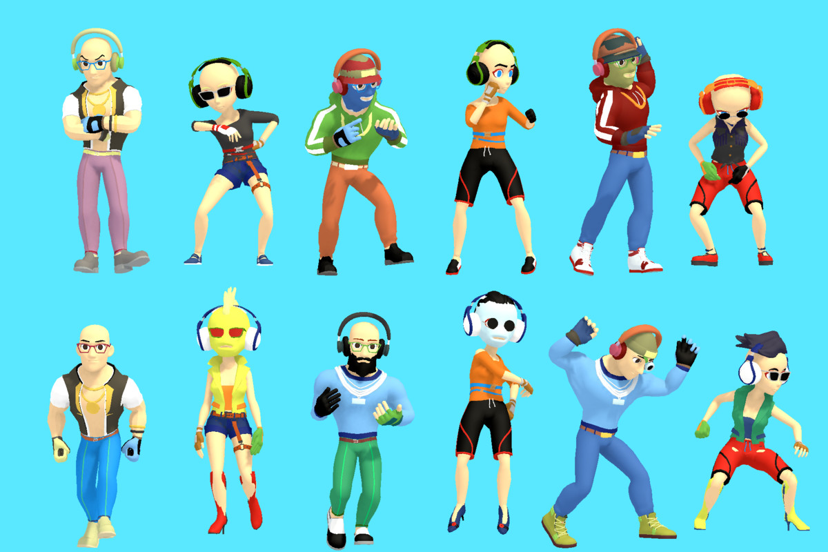 Stylized Criminal Characters