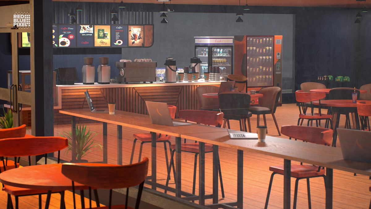 Modern City Life – Café, Bakery & Restaurant