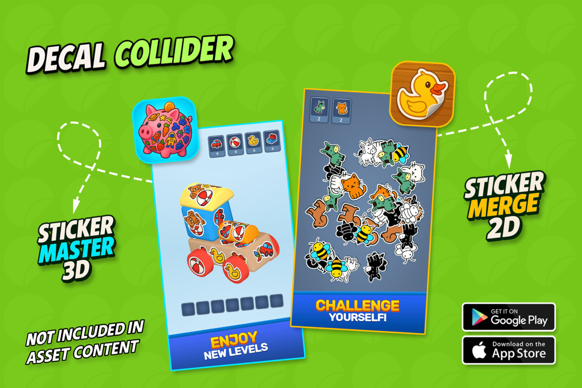 DECAL COLLIDER – Ultimate Runtime Mesh & Collision Decals