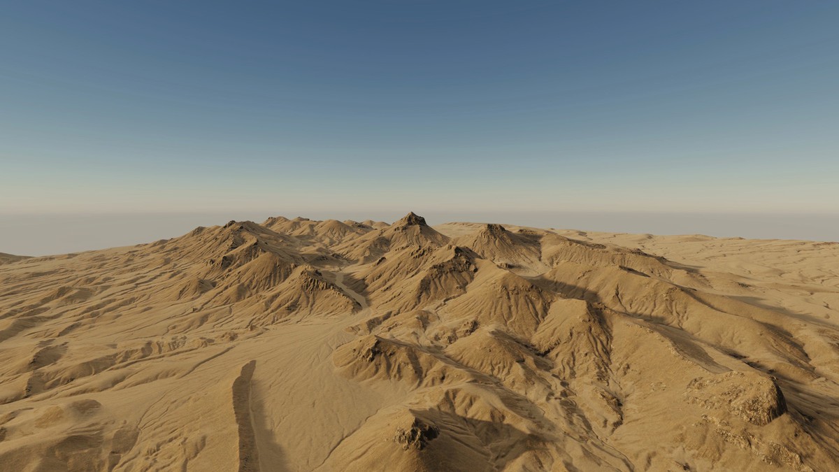 Mojave National Preserve Real-World Terrains 8K