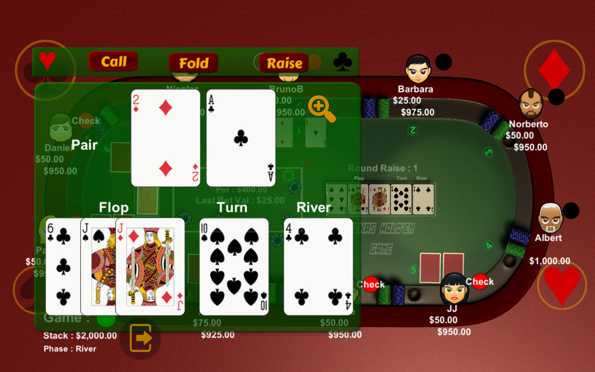 Poker Texas Hold’em Multiplayer