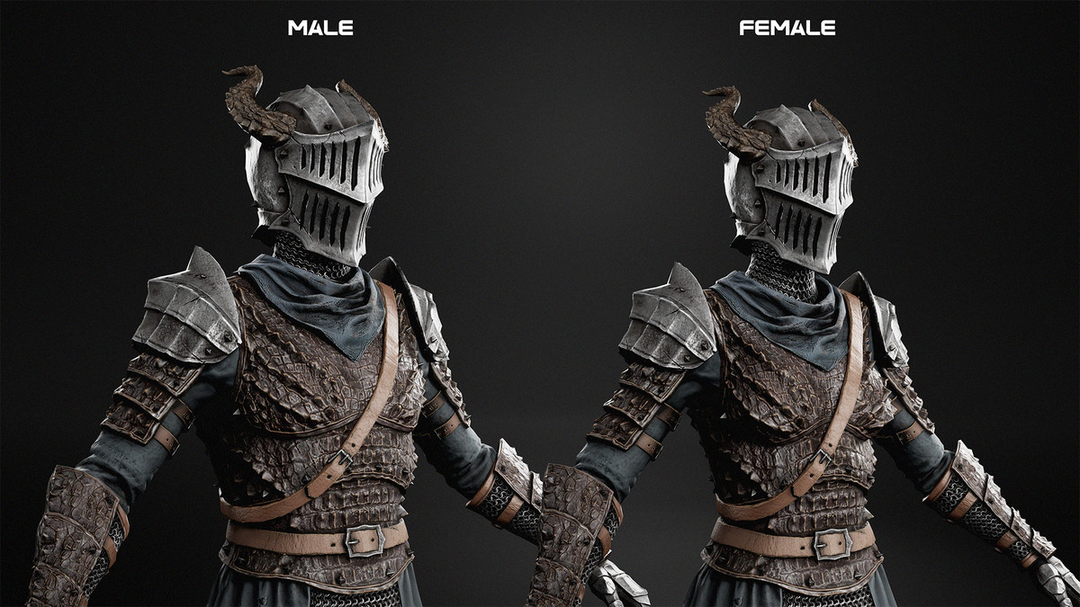 Dragon Knight - Male and Female
