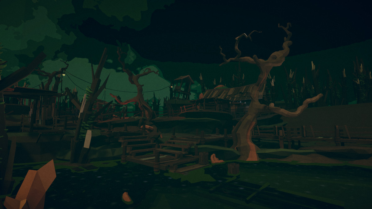 Low Poly Swamp Village – ModulaCraft PRO