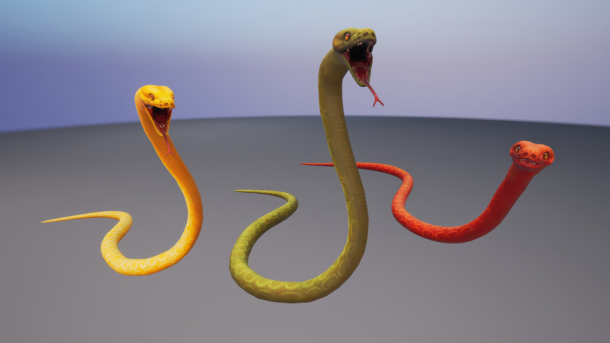 Stylized Snakes Pack
