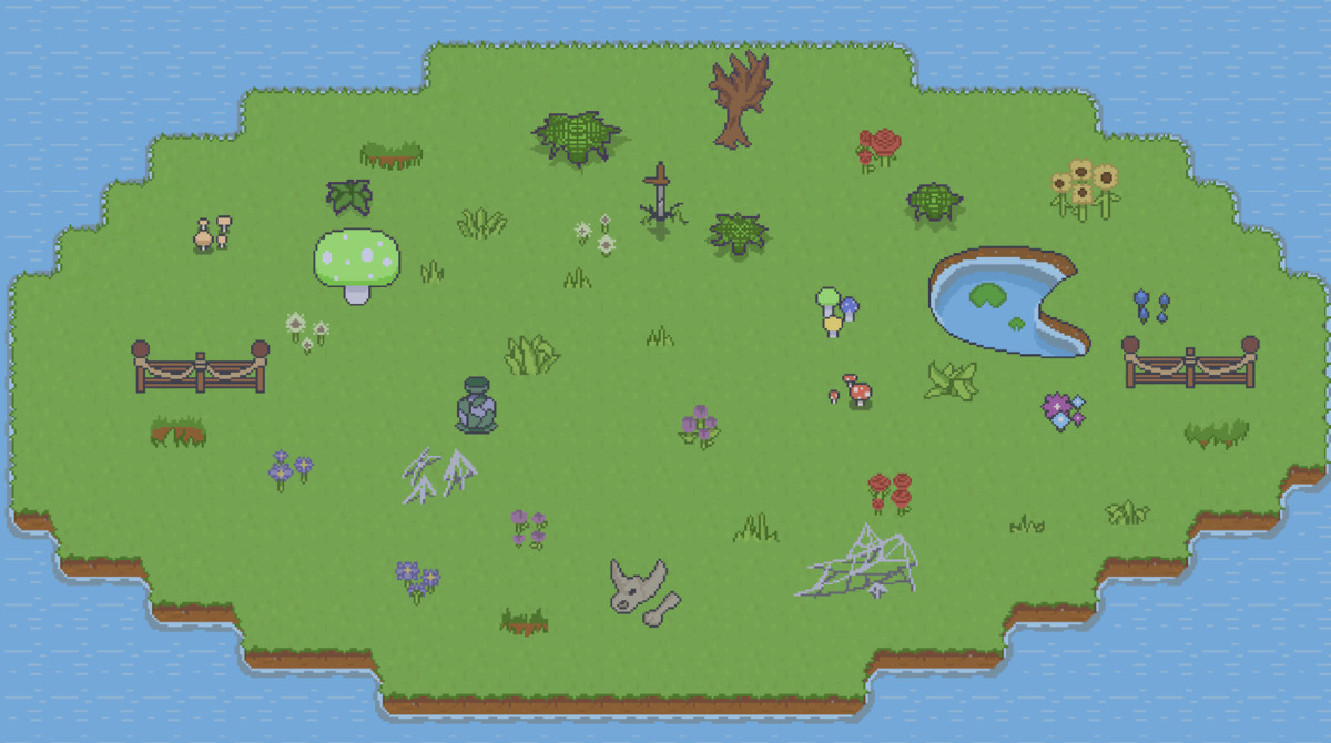 Cute World Assets In 2d Top Down!