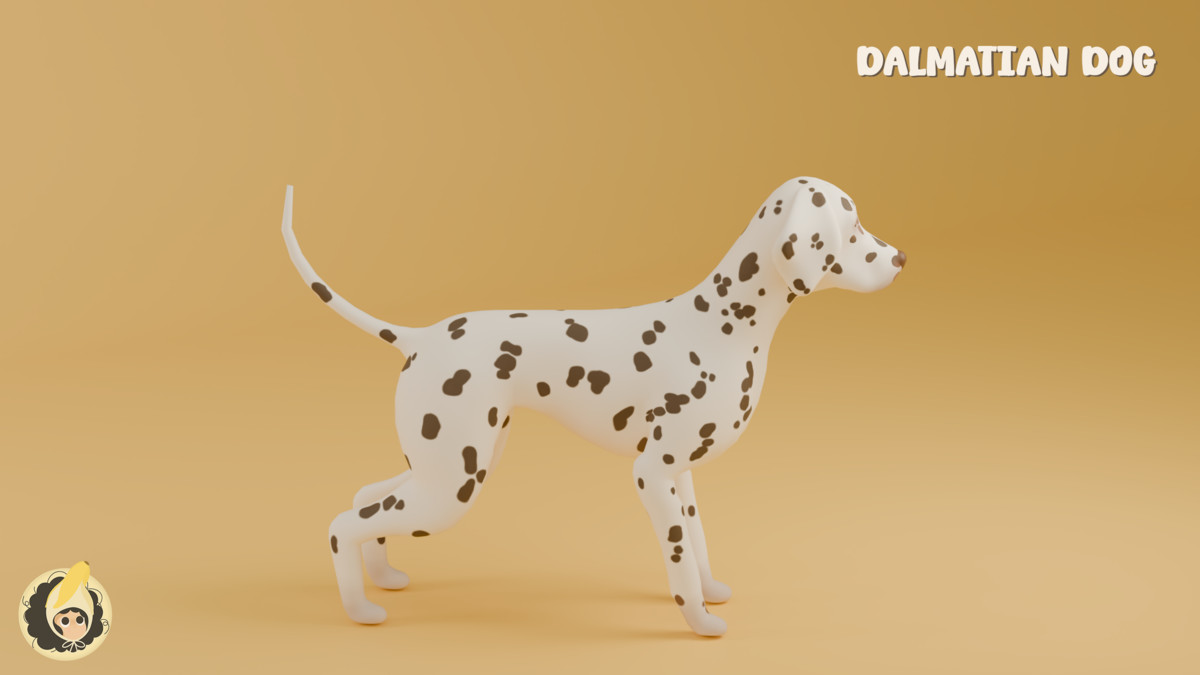 Animated Dalmatian Dog