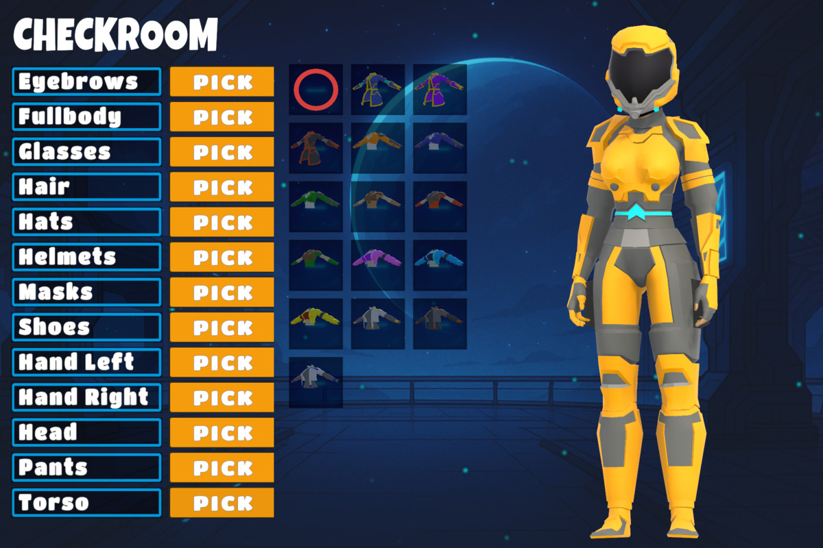 Stylized Sci-Fi Characters