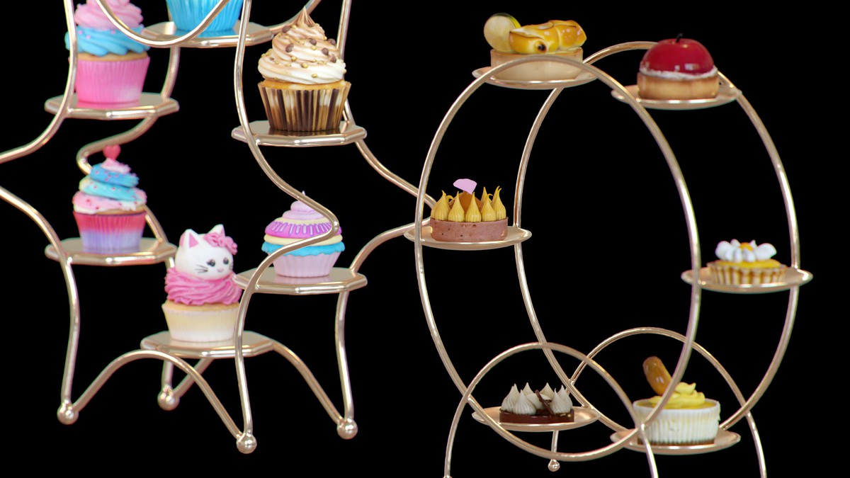 Sweet Dessert Asset Pack (Donuts, Cupcakes, Cake, Ice Cream, Candy)