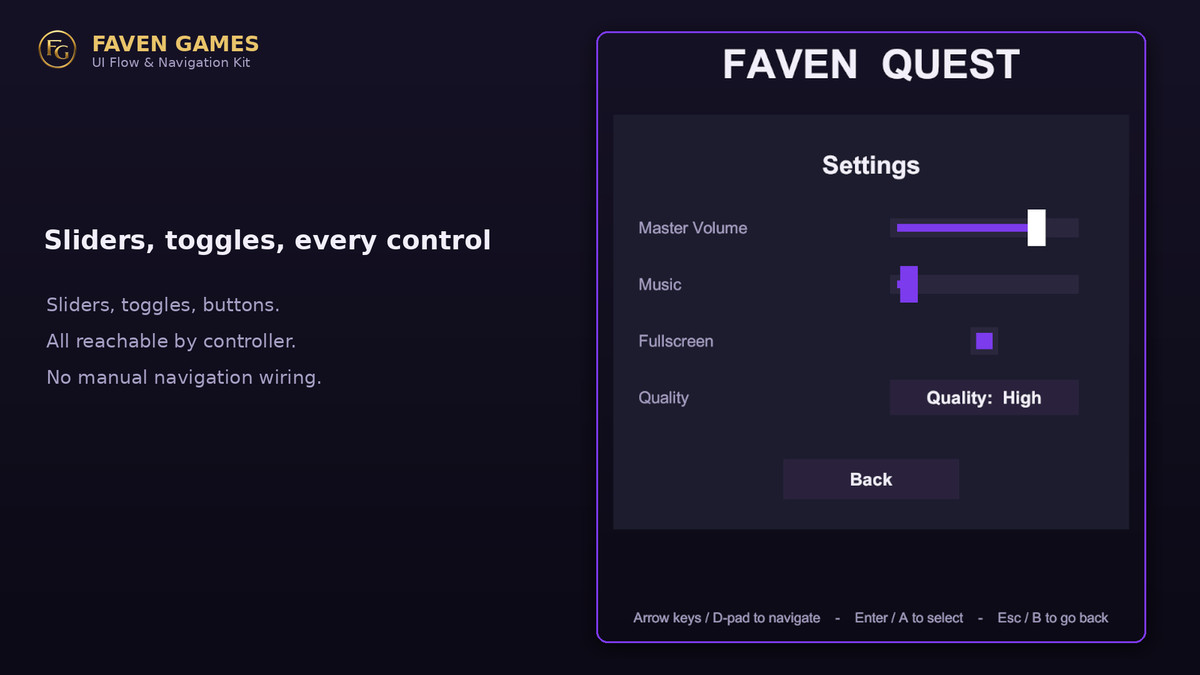 UI Flow & Navigation Kit