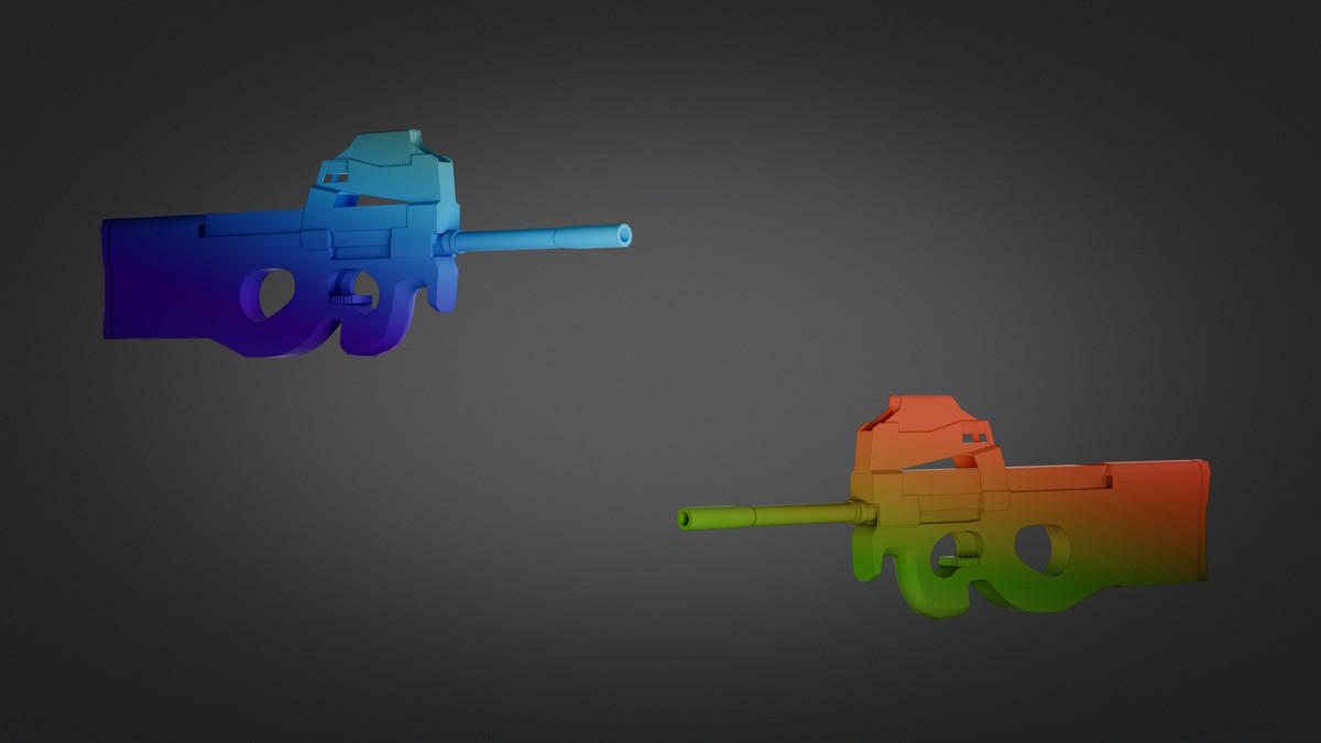 Ultimate Weapon Pack — 23 Guns + 943 Skins (Low Poly, Stylized, FPS/TPS Ready)