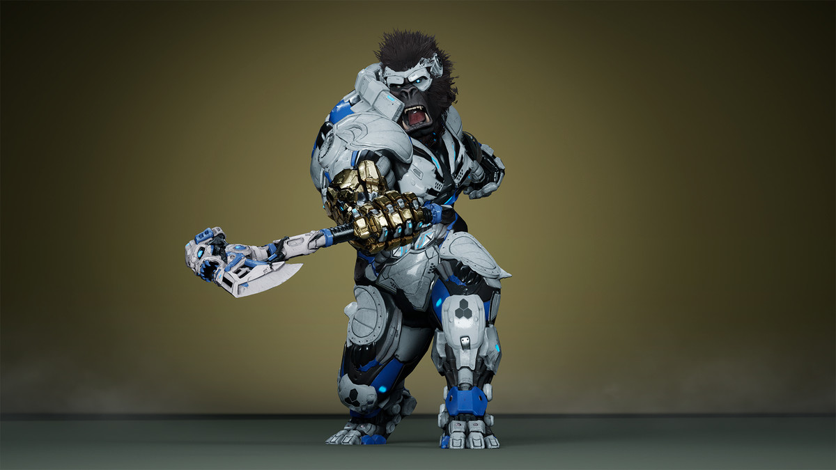 Sci-Fi Titan Gorilla