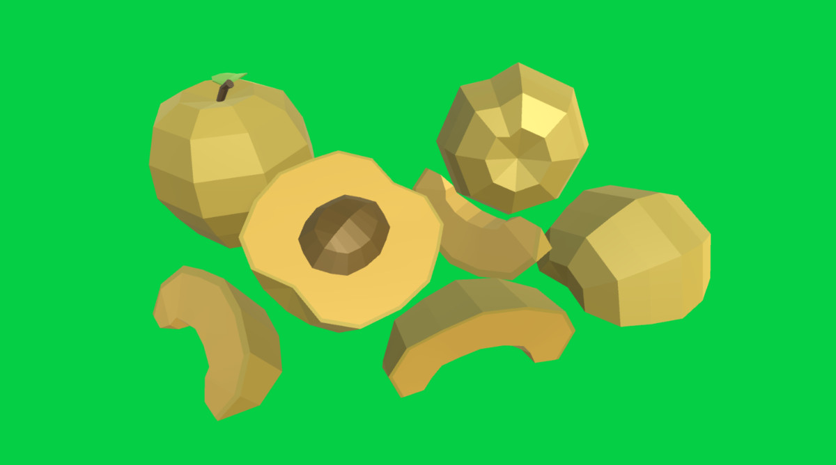 Low Poly Fruits | Model Pack