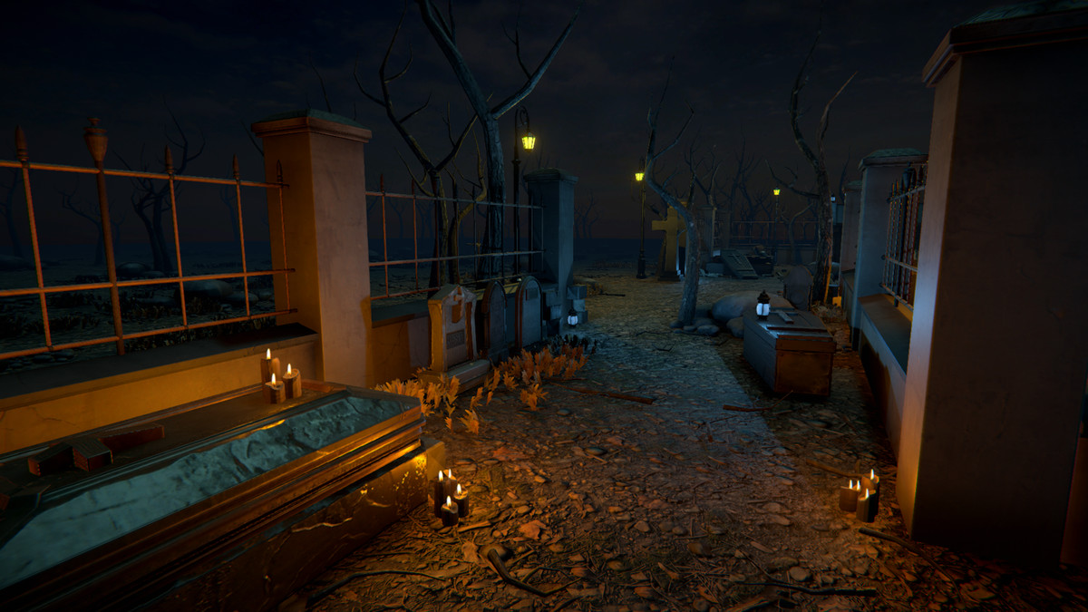 Realistic Cemetery Asset Package