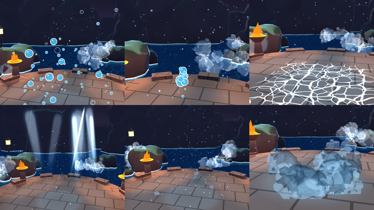 Stylized Water VFX 122 effects