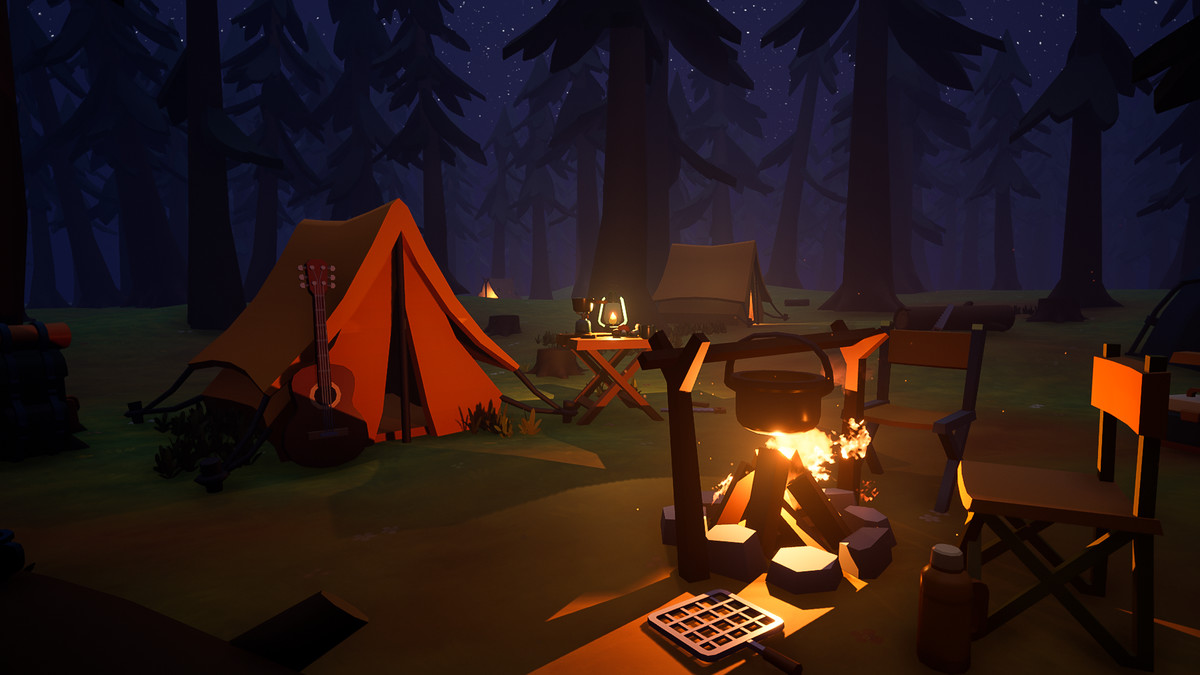 Camping Pack – Stylized Low Poly