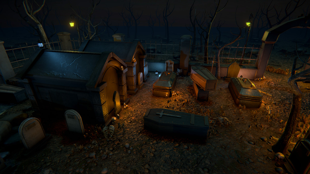 Realistic Cemetery Asset Package