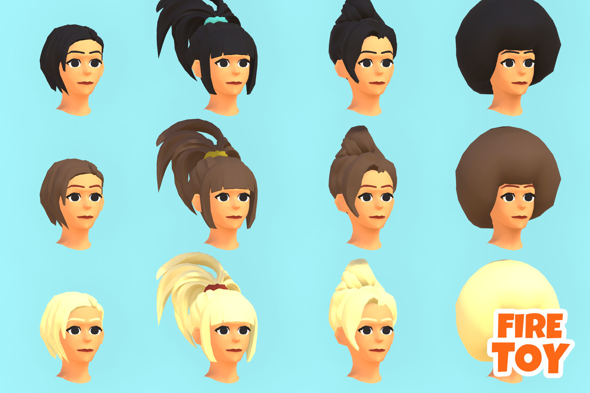 Stylized Modular Characters Pack