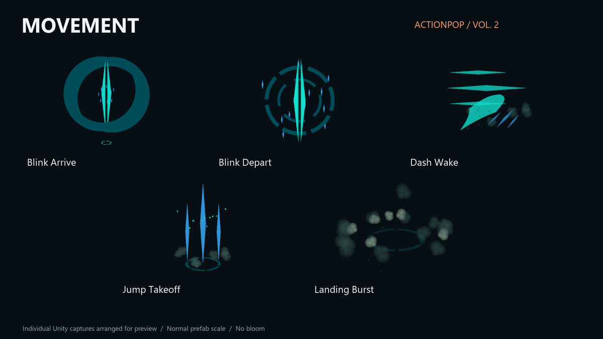 ActionPop – Stylized Gameplay VFX Pack Vol. 2