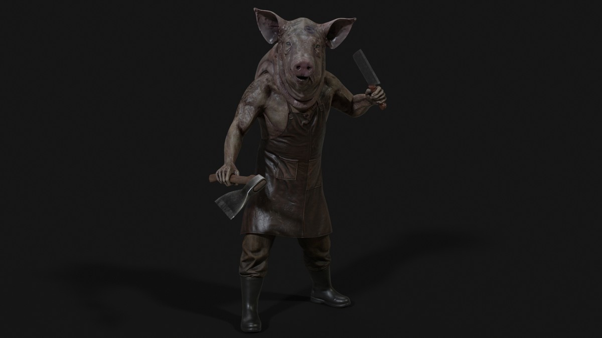 Pig-headed butcher