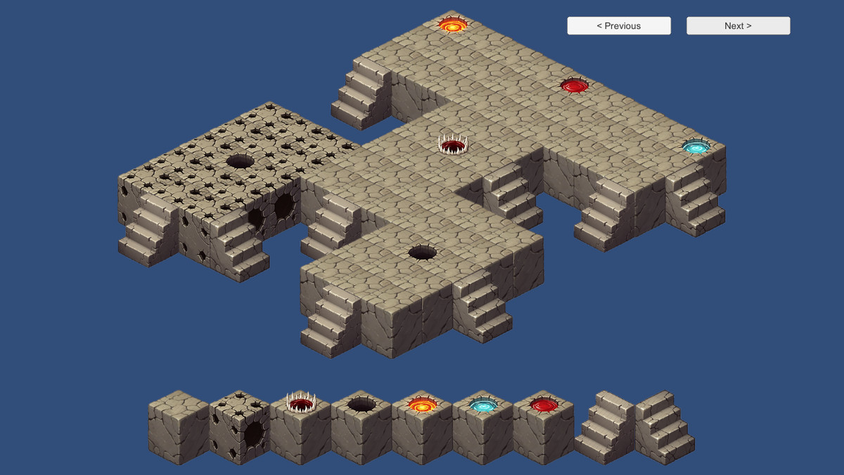 2D Isometric Modular Tileset – Dirt & Gravel