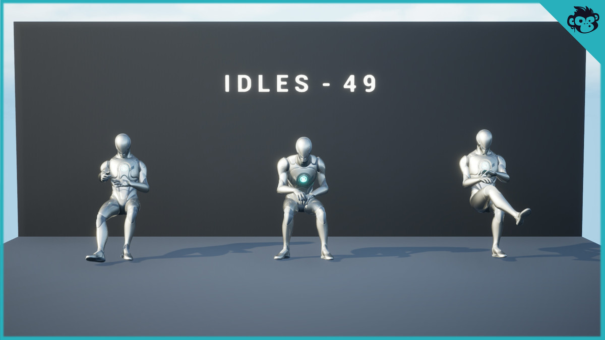 Sitting NPC Animation Pack
