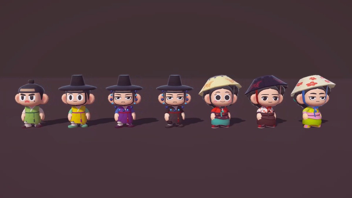 Stylized Little Korea -Joseon Dynasty