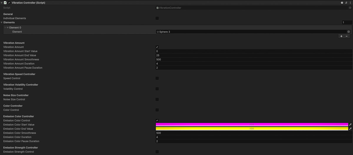 Vibration Shader (3D)