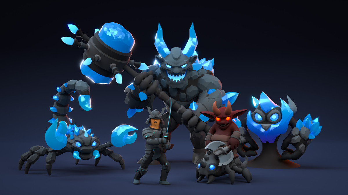 Inferno World - Low Poly 3D Models