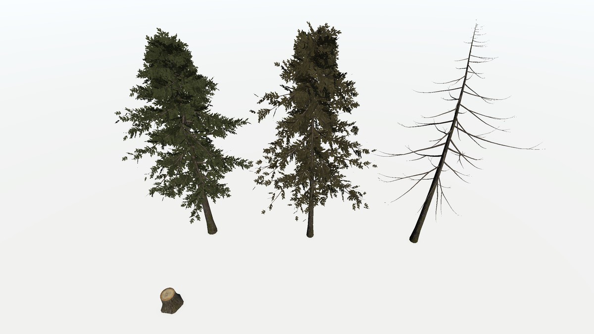 Trees Herbs Plants Pack