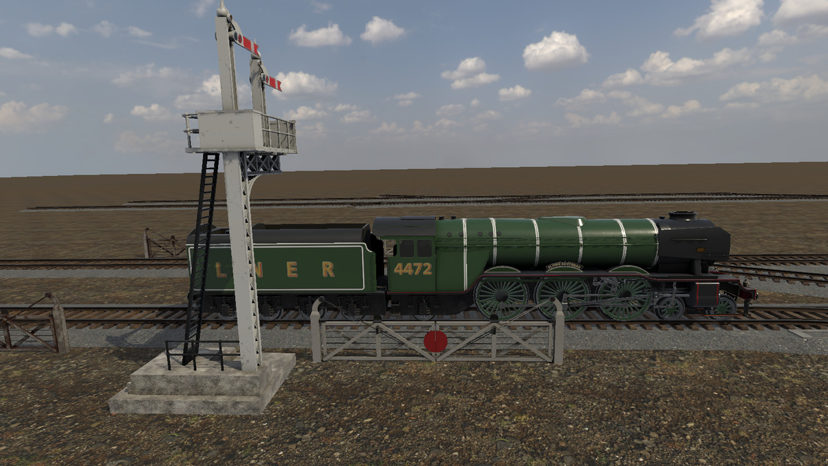 Animated Steam Train